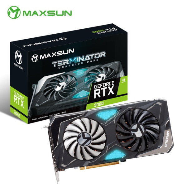 MAXSUN Geforce RTX 3060 Terminator 12 Go GDDR6 (Bulk) MAXSUN Geforce RTX 3060 Terminator 12 Go GDDR6 (Bulk)
